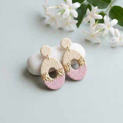 Cercel - Aurea Blushline - Small Oval