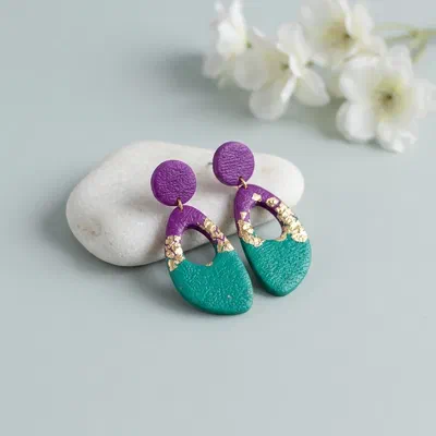 Cercel - Aurea Violeta - Small Petal