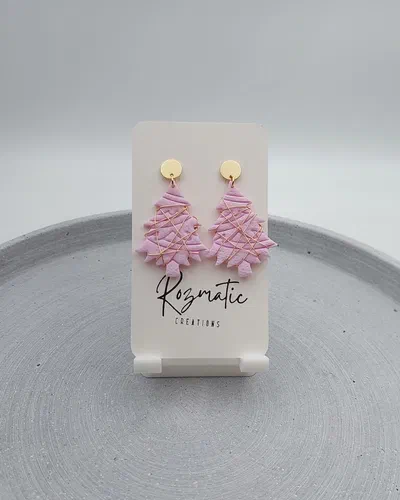 Cercel Conelia - Pink