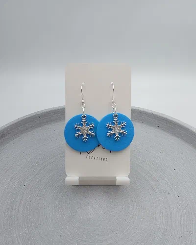 Cercel Frolia - Blue Style 1
