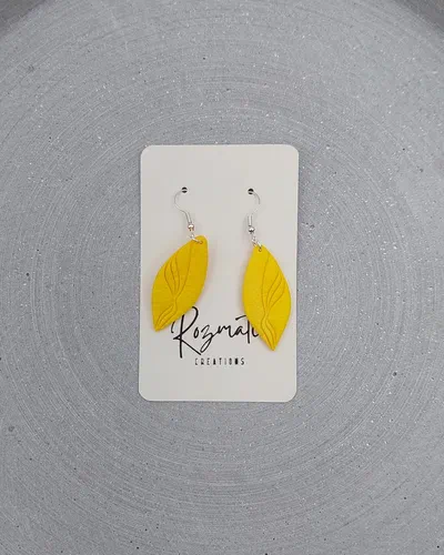 Cercel Lacria - Yellow