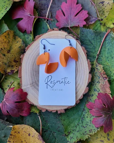 Cercel Spirena - Orange